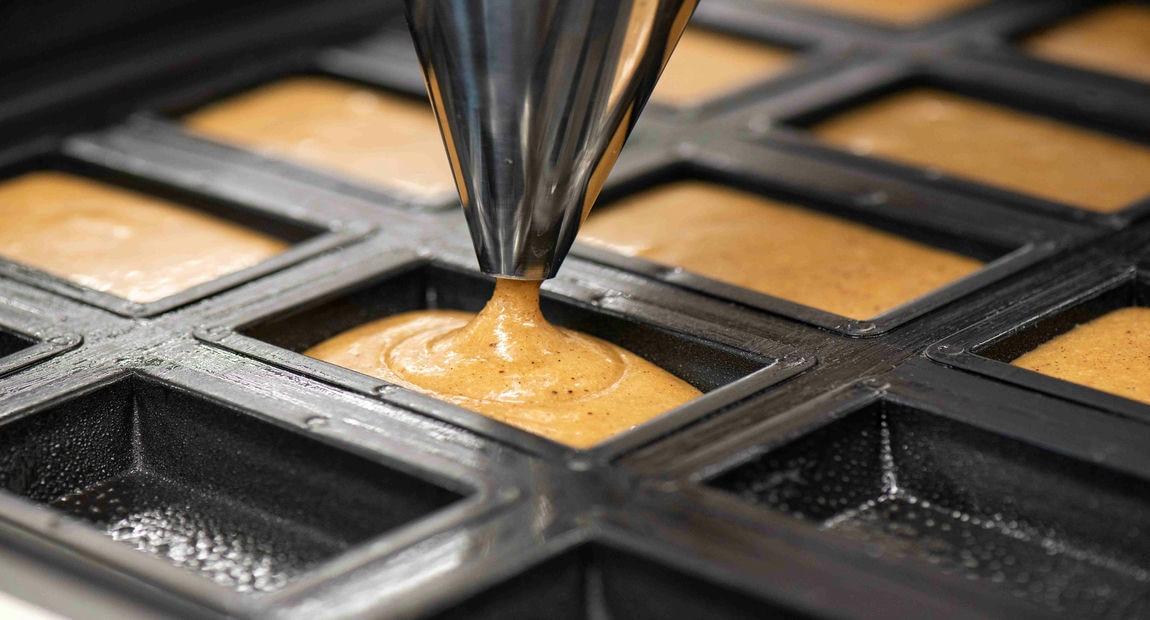 ひと手間かけて焼き上げる