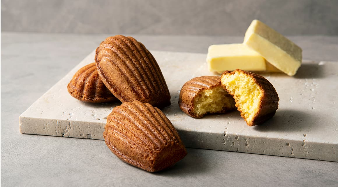 発酵バターのマドレーヌ